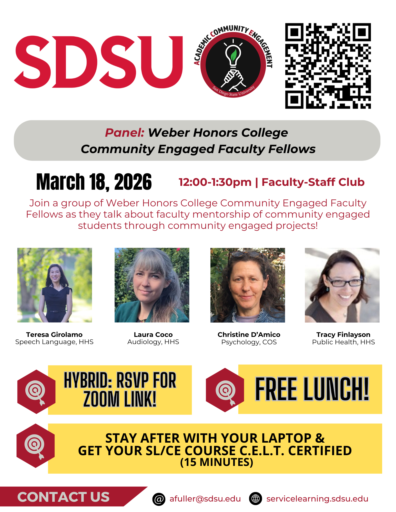 March 18, 2026 ACE Lunch & Learn Flyer